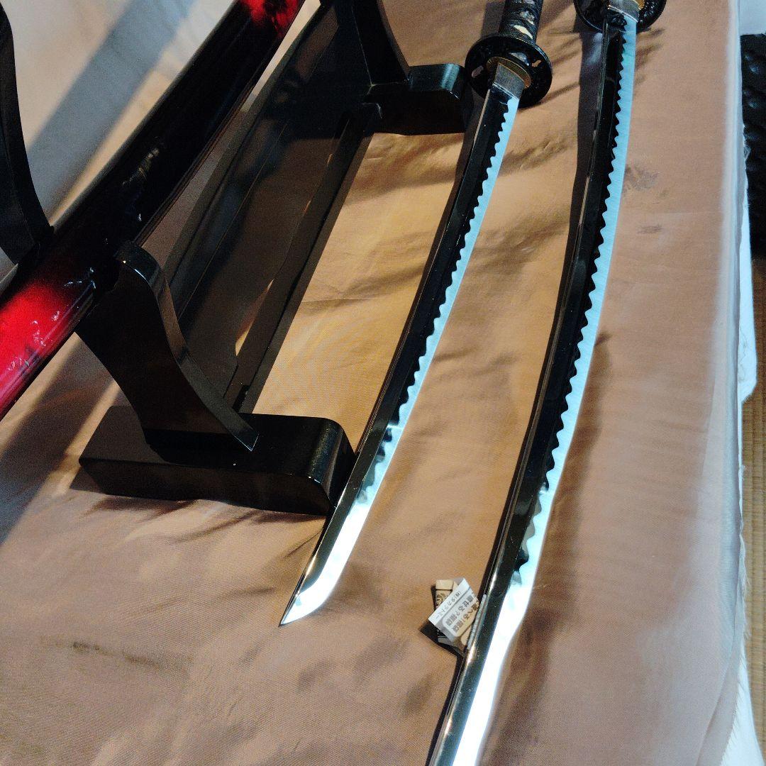 黒赤グラデーション刀2本セット