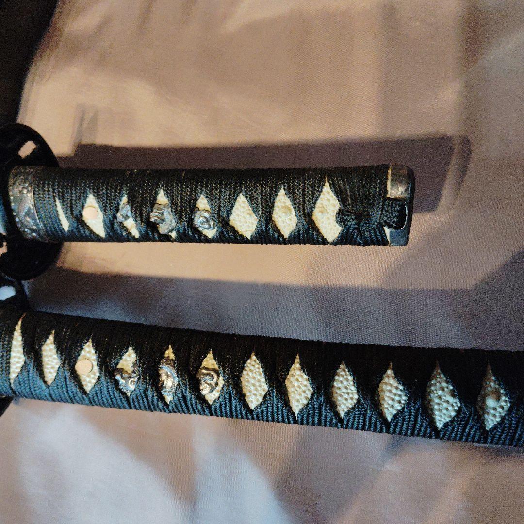 黒赤グラデーション刀2本セット