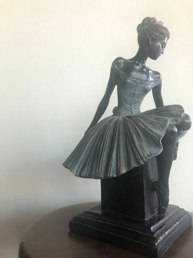 バレリーナ ブロンズ彫刻 約30cm
