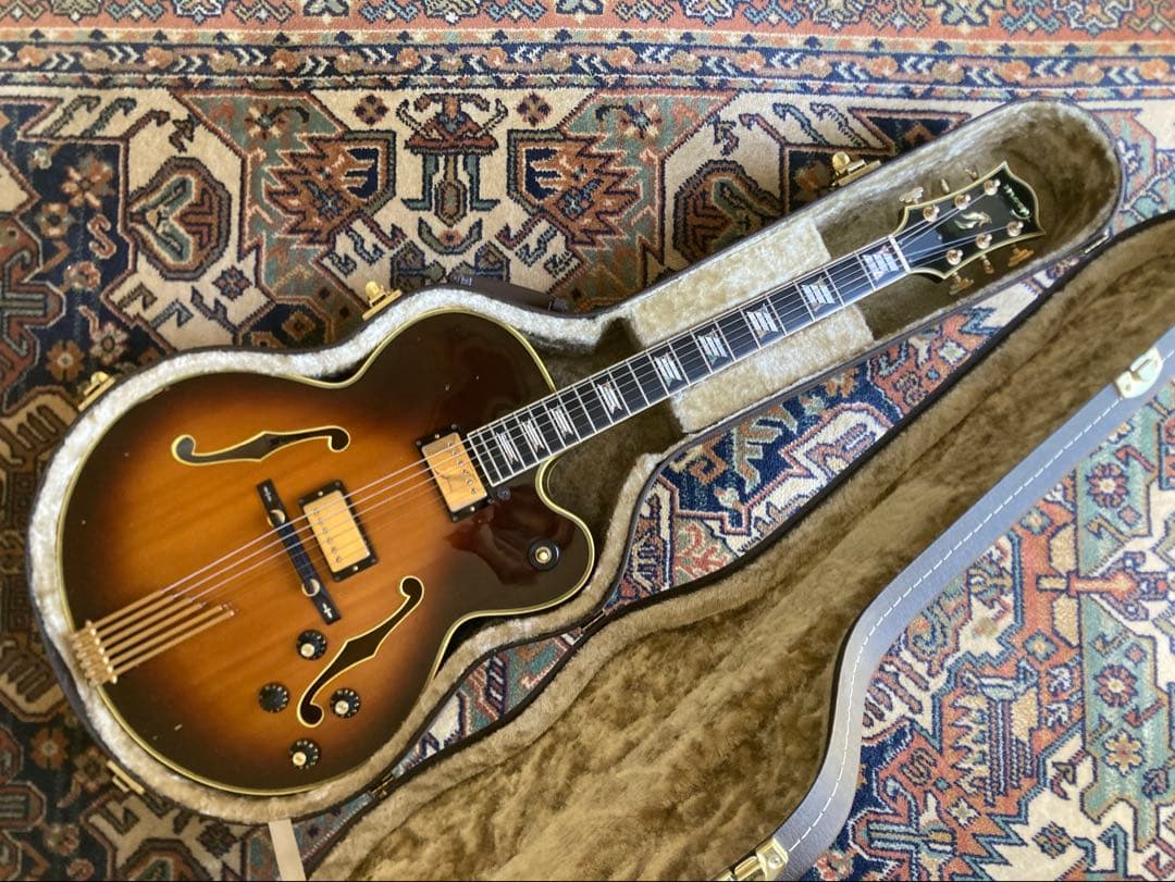 Moon EL-5-C-2HB エレキギター 日本製 ギブソン L-5モデル