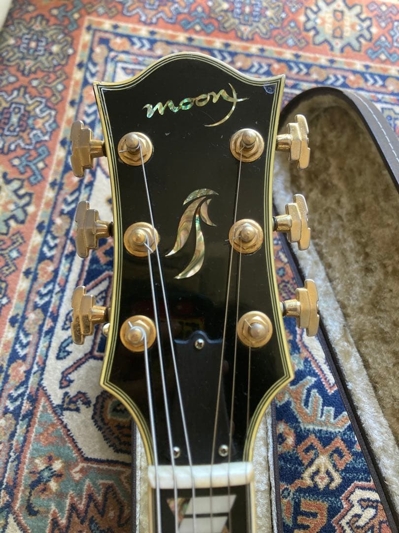 Moon EL-5-C-2HB エレキギター 日本製 ギブソン L-5モデル