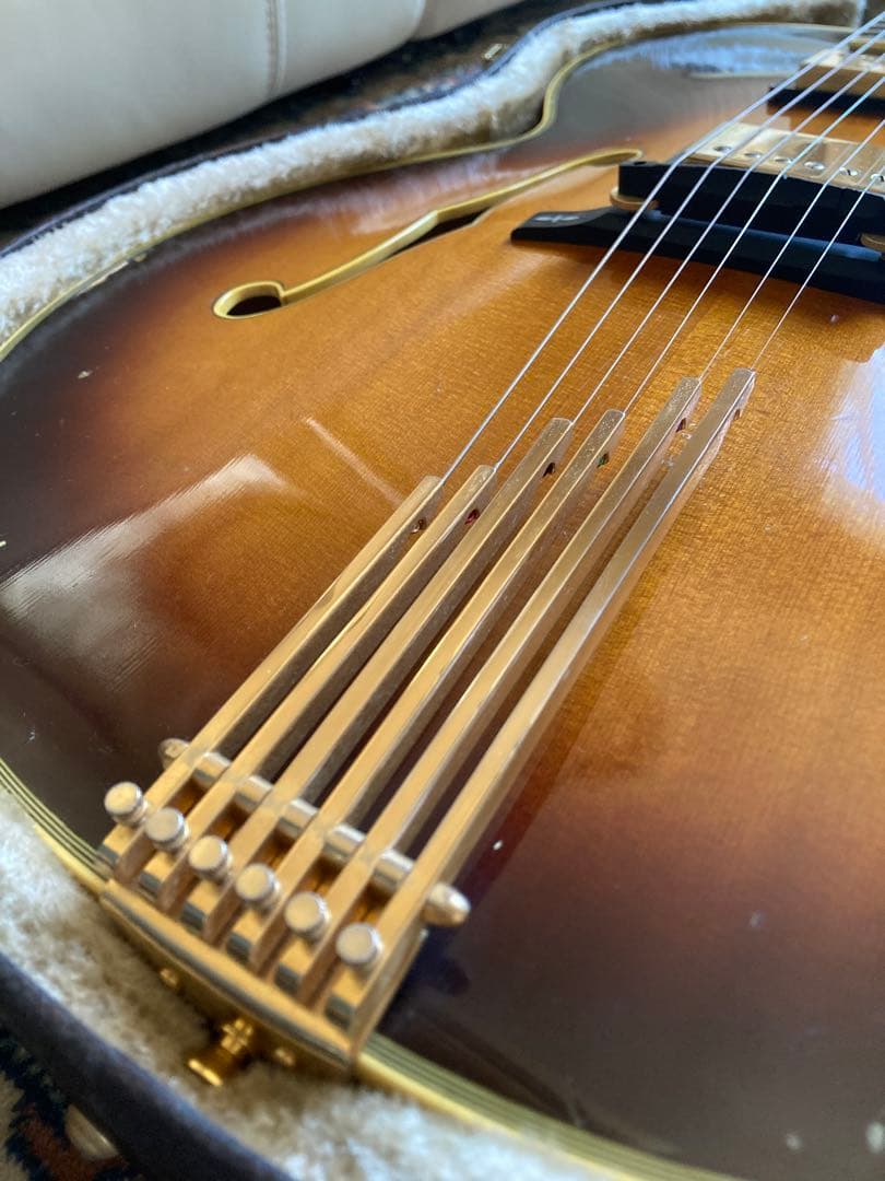 Moon EL-5-C-2HB エレキギター 日本製 ギブソン L-5モデル