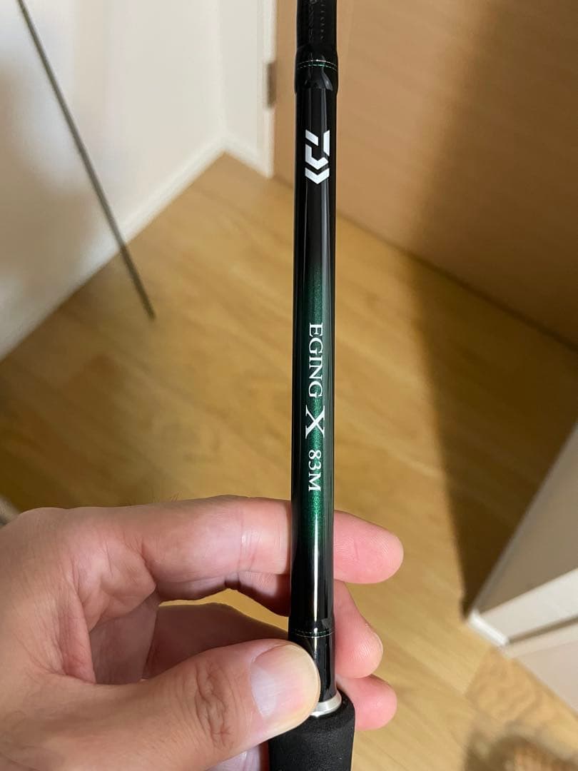 ほぼ新品　DAIWA EGING X 83M エギングロッド ダイワ　エギングX