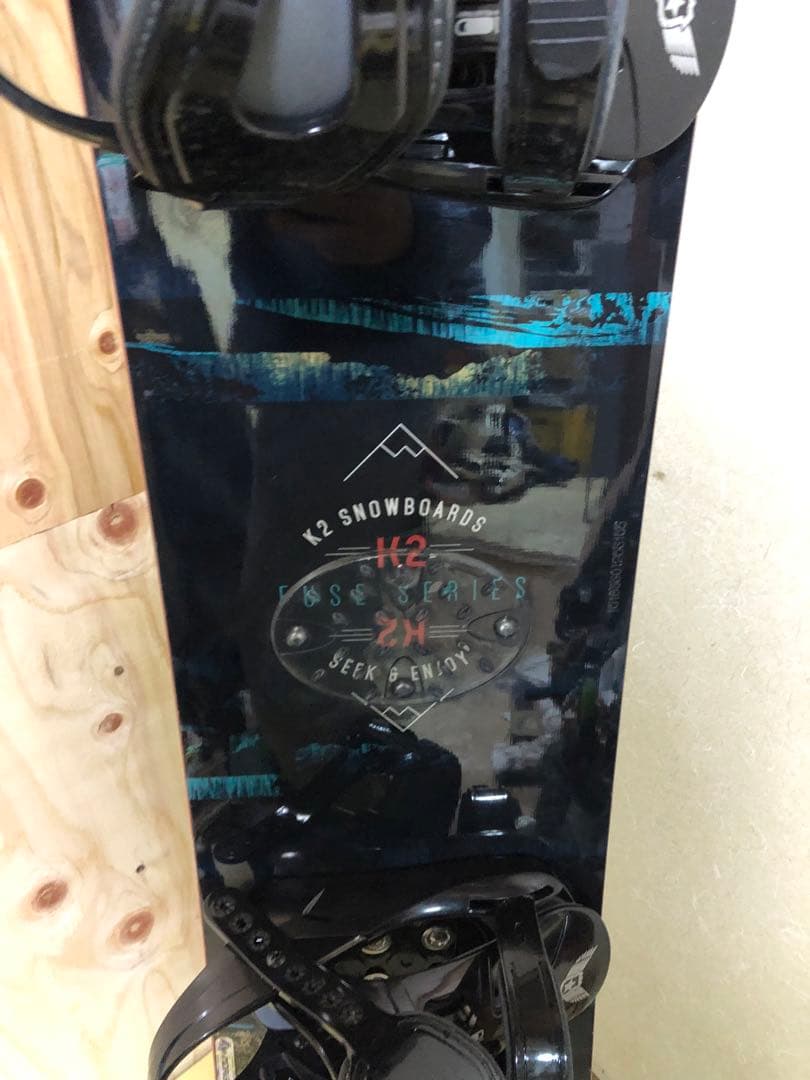 最終値引き　人気のK2スノーボードビンディングセット
