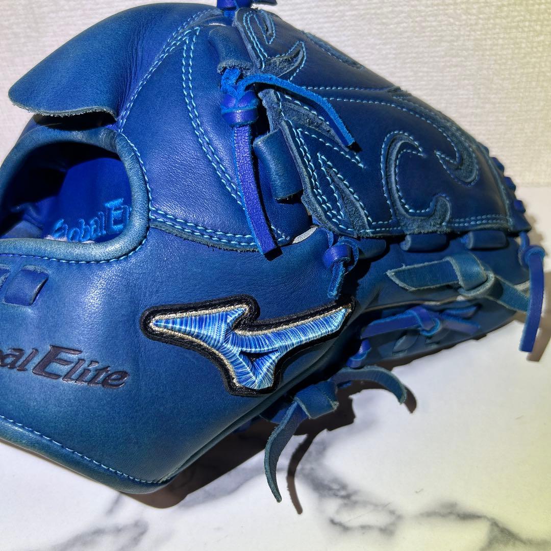 Global Elite 軟式グローブ 青　菅野智之モデル