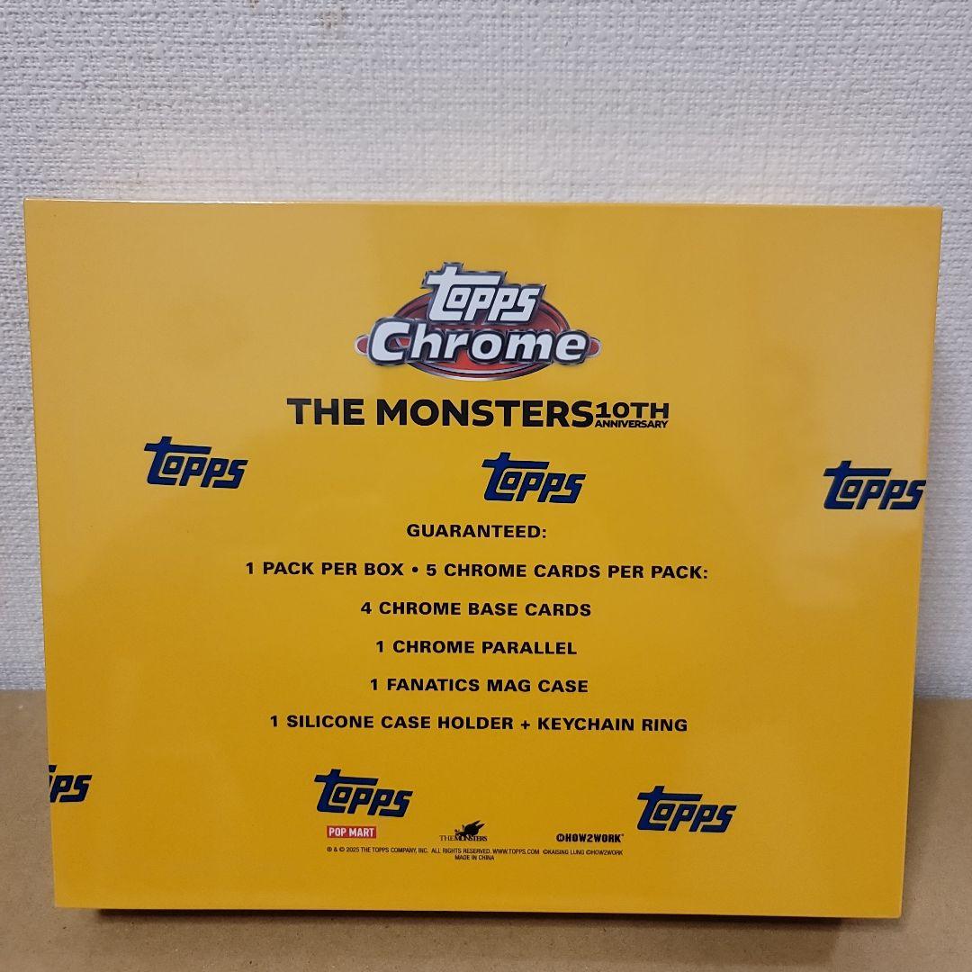 Topps Chrome 10周年記念ボックス ラブブ カード