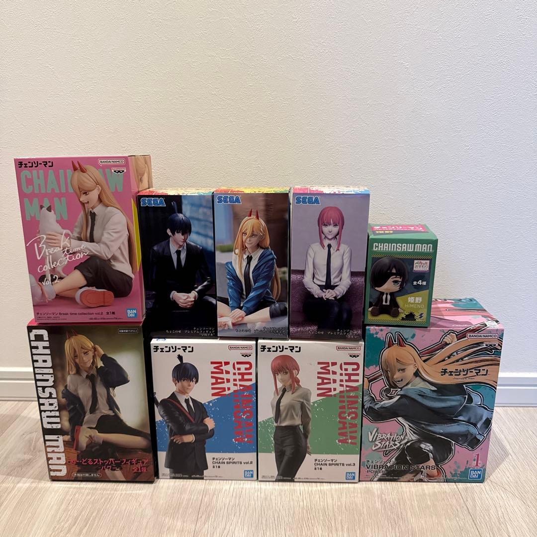 チェンソーマン フィギュア 9点まとめ売り