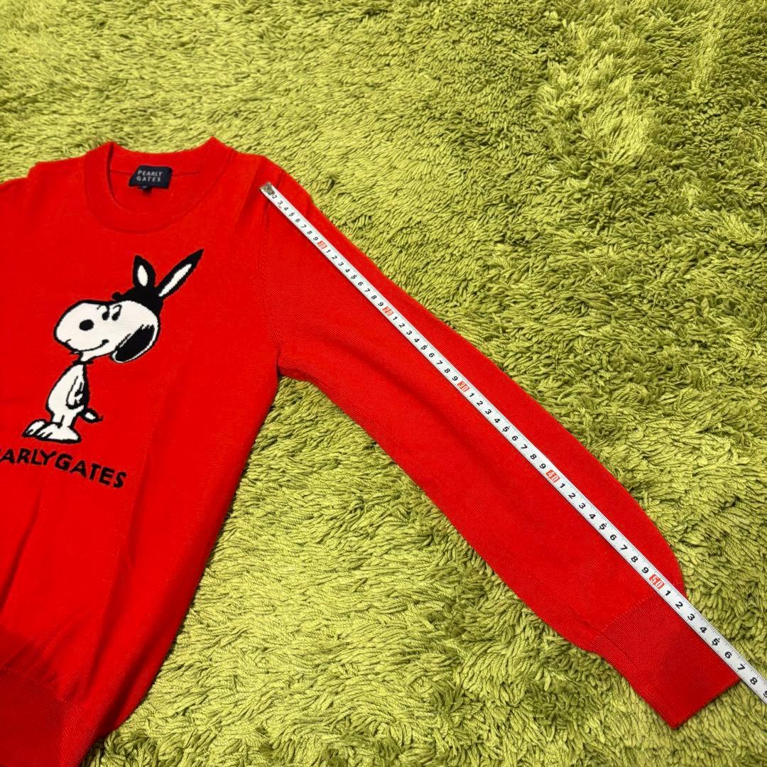 パーリーゲイツ PEARLYGATES スヌーピー ニット セーター サイズ0