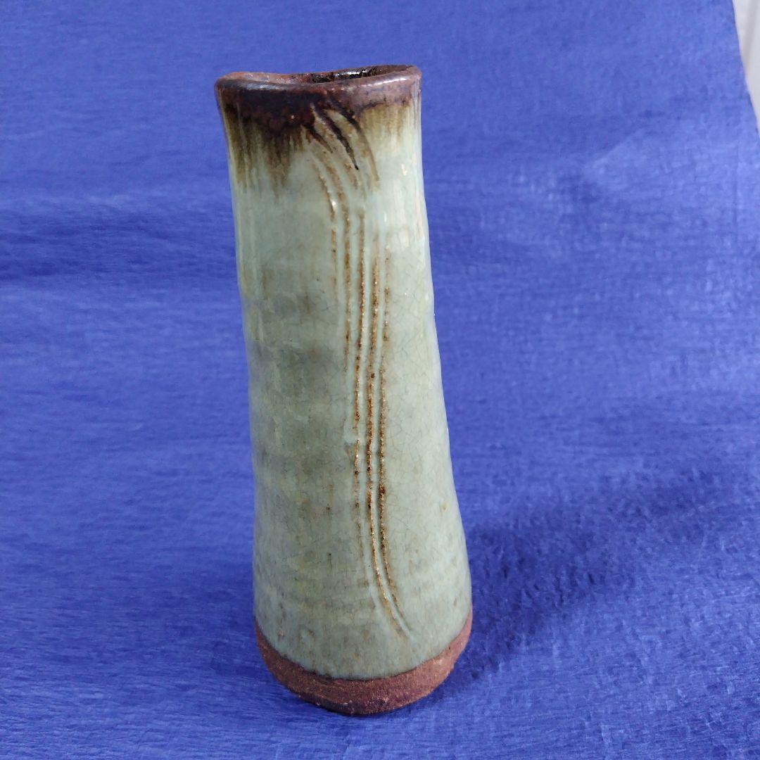 高鶴元　花瓶　陶器　レトロ　アンティーク