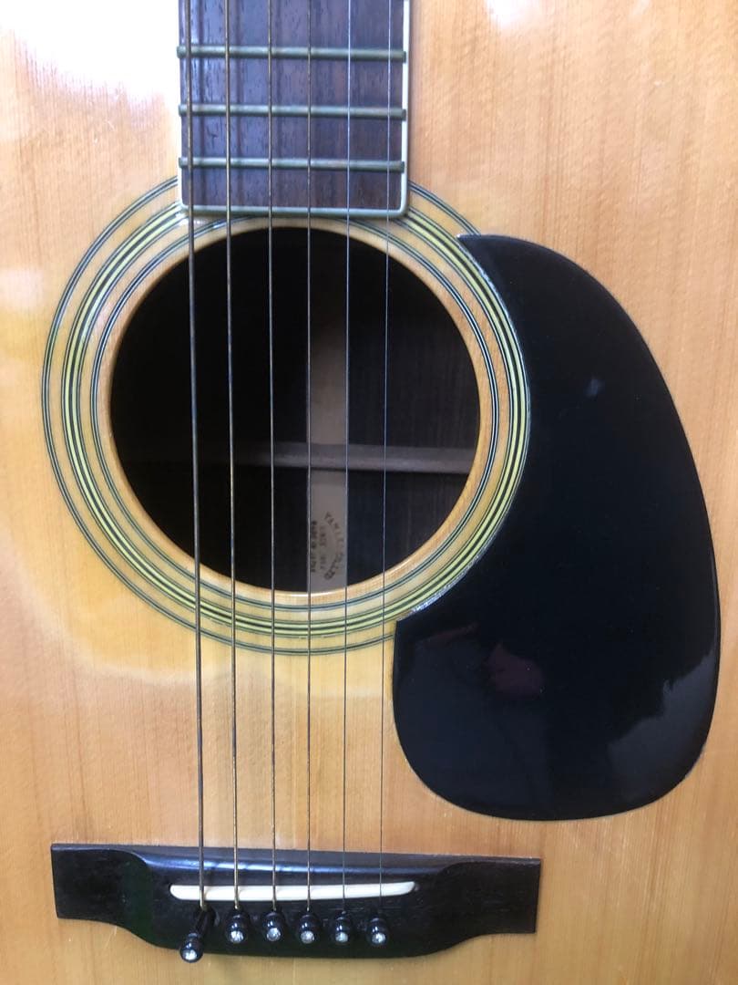 Yamaki ヤマキ　アコースティックギター ナチュラル　ギター　ケース付き