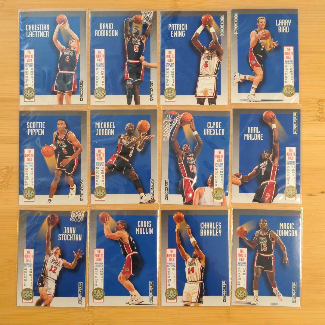 NBAカード 1992 olympic team セット12枚　jordan