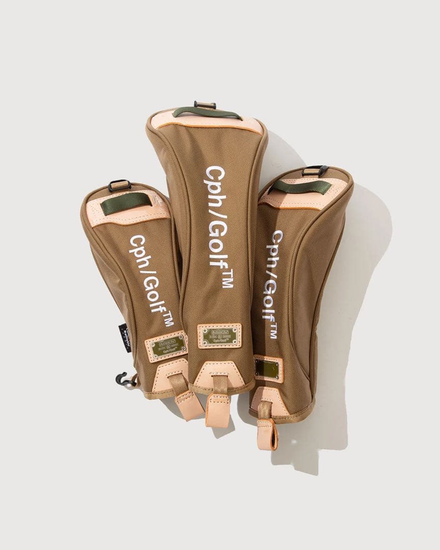 Cph/Golf™︎AS2OV ゴルフバッグ　ヘッドカバー×3付き　アッソブ