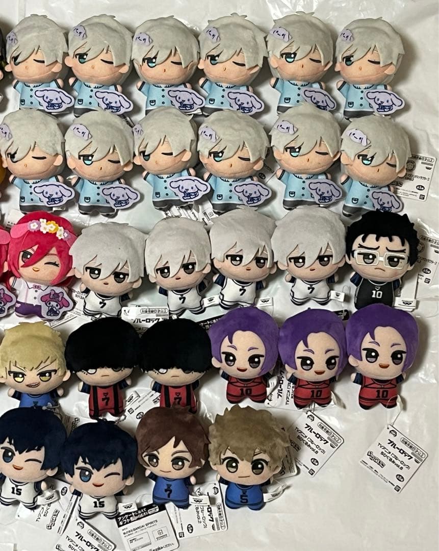 ブルーロック　ちびぐるみ ぬいぐるみ　52点　まとめ売り