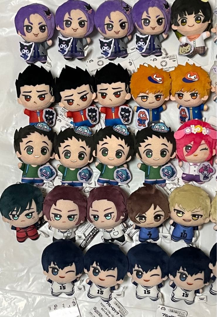 ブルーロック　ちびぐるみ ぬいぐるみ　52点　まとめ売り