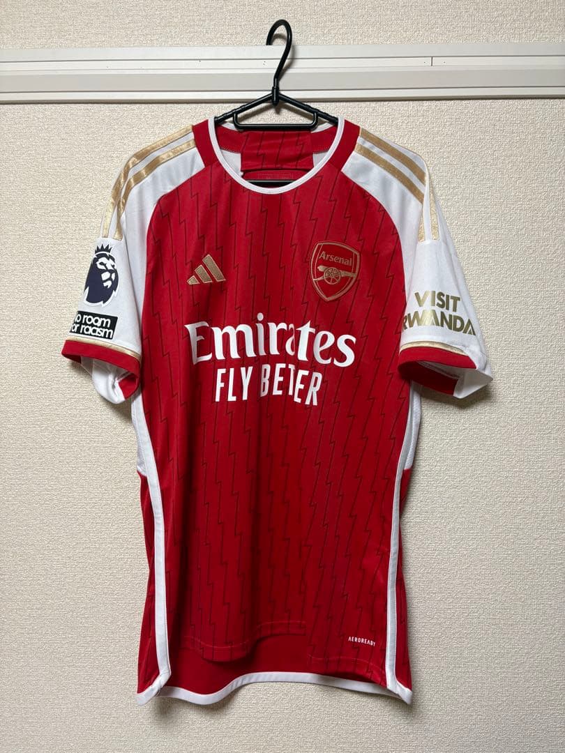 【正規品・美品】アーセナル ウーデゴール23/24 ユニフォーム　日本XL