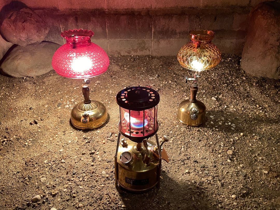 コールマン　coleman クイックライト　ピンクグローブ テーブルランプ