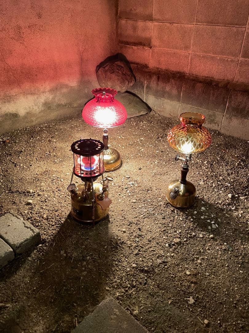 コールマン　coleman クイックライト　ピンクグローブ テーブルランプ