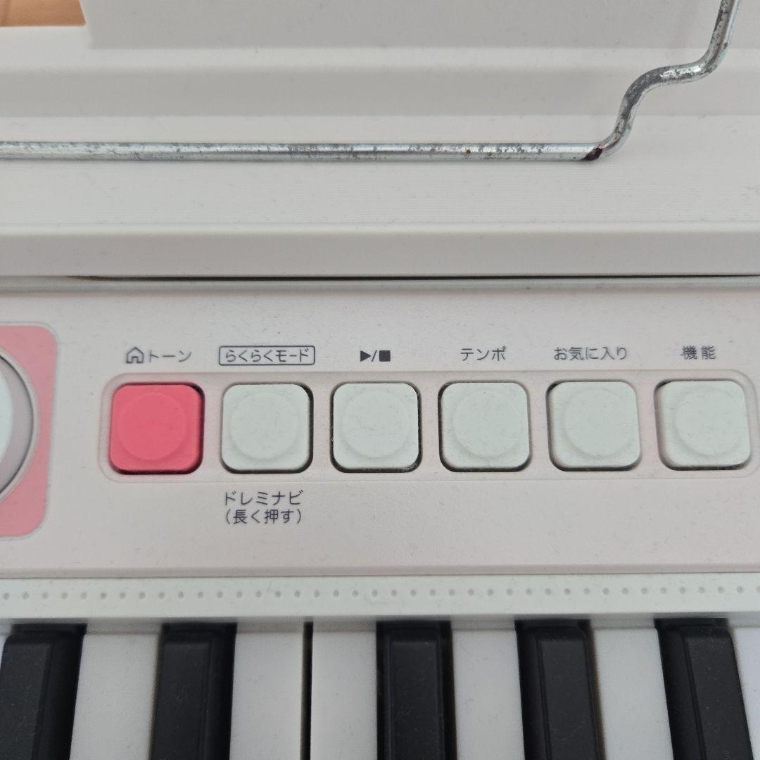 CASIO 電子キーボード ホワイト　LK-320
