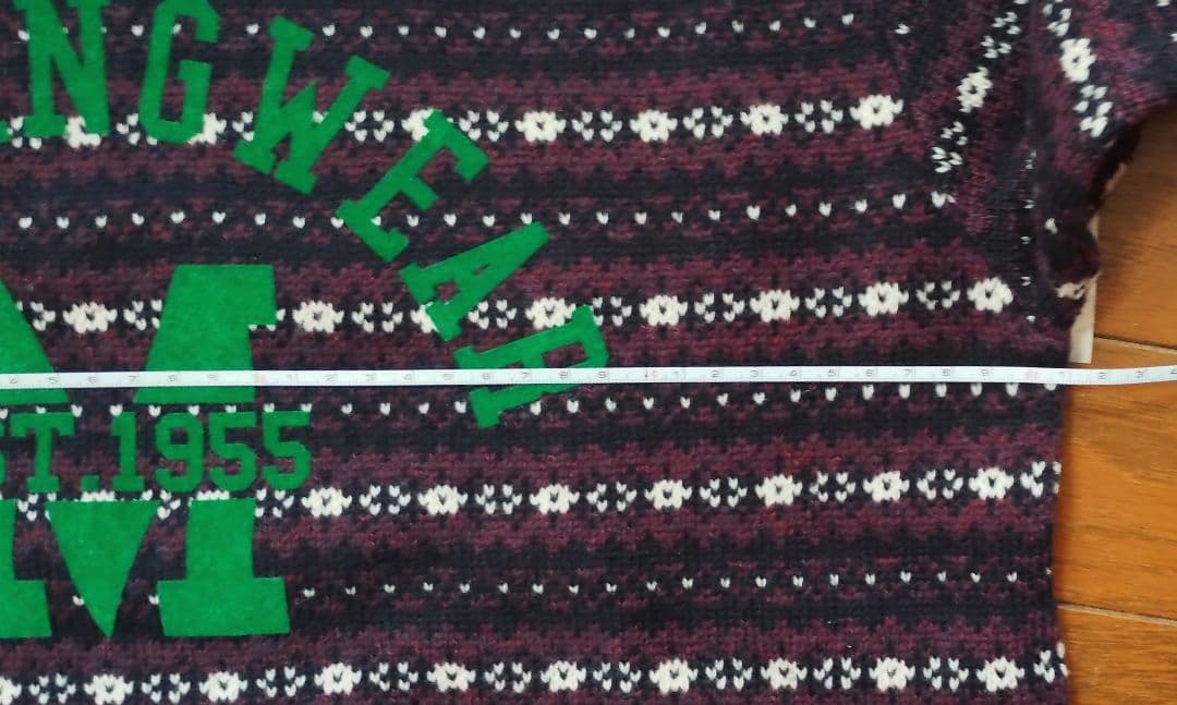 【再値下げ新品未使用】マンシングウェア　長袖クルーネックセーター