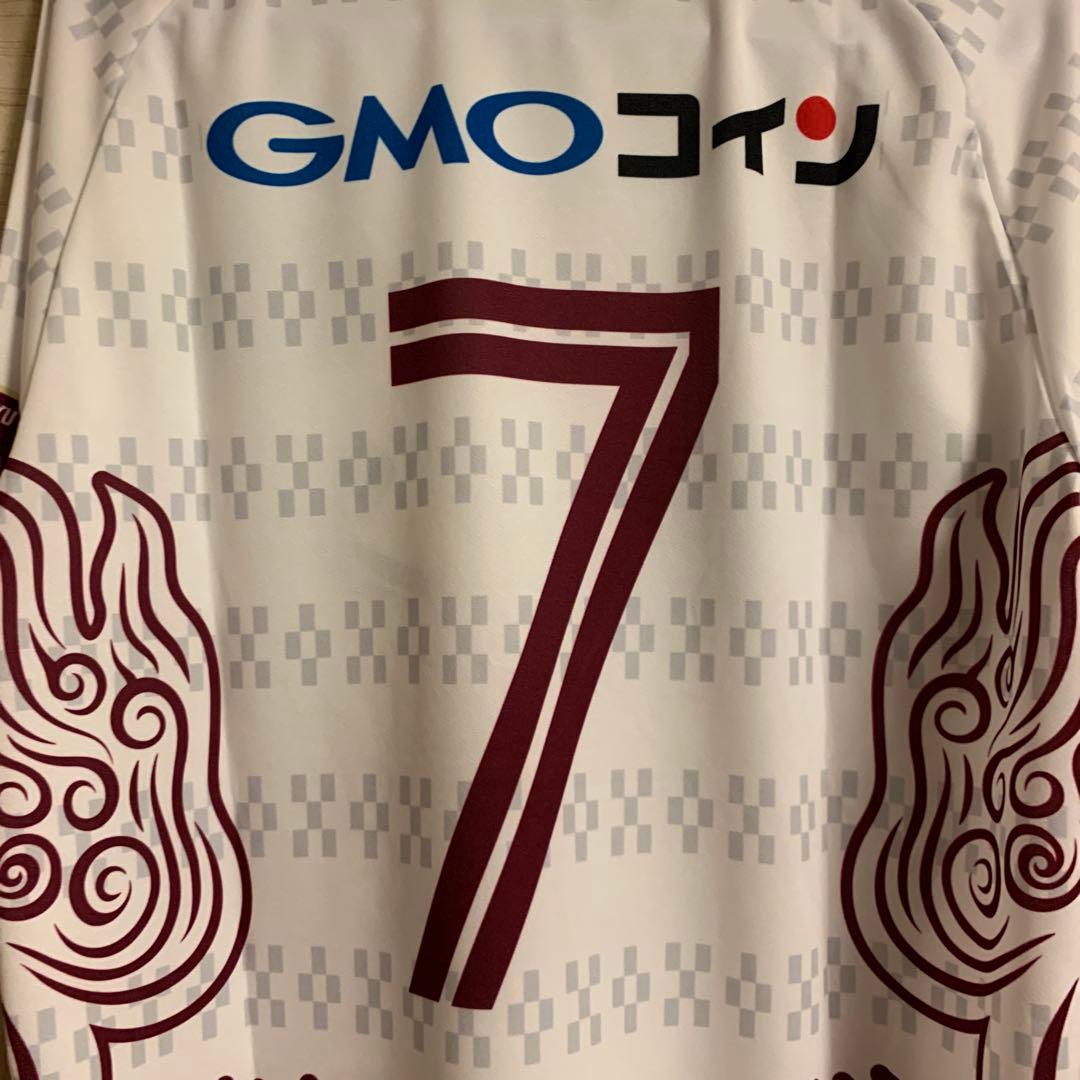 FC琉球 2019 オーセンティックユニフォーム　アウェイ　小野伸二　Lサイズ