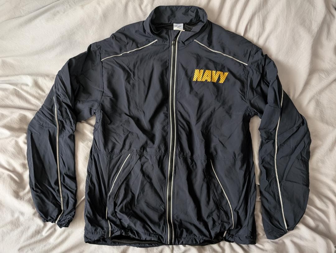 【新品】US NAVY Physical Fitness ジャケット M-L