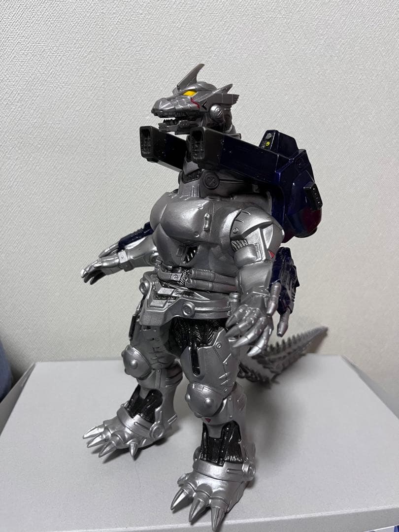 ゴジラ　メカゴジラ ソフビ　ジャンク品