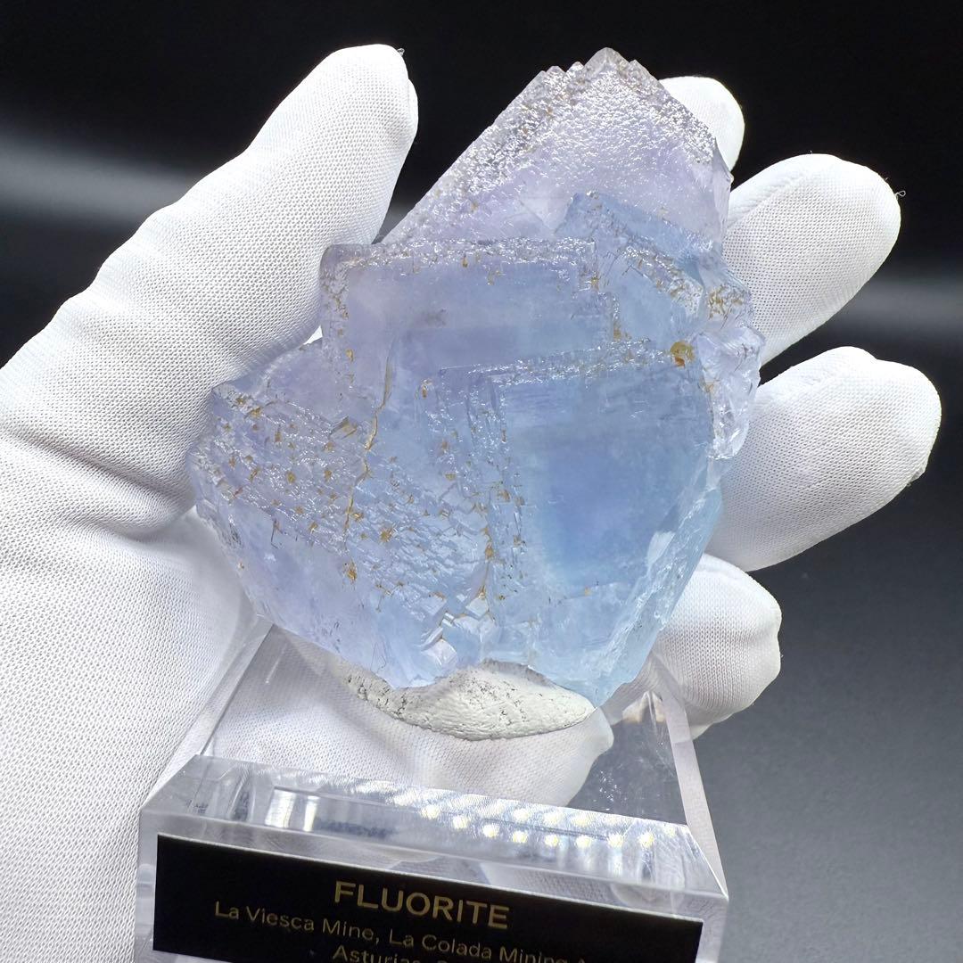 フローライト スペイン La Viesca Mine産 蛍石 原石 20