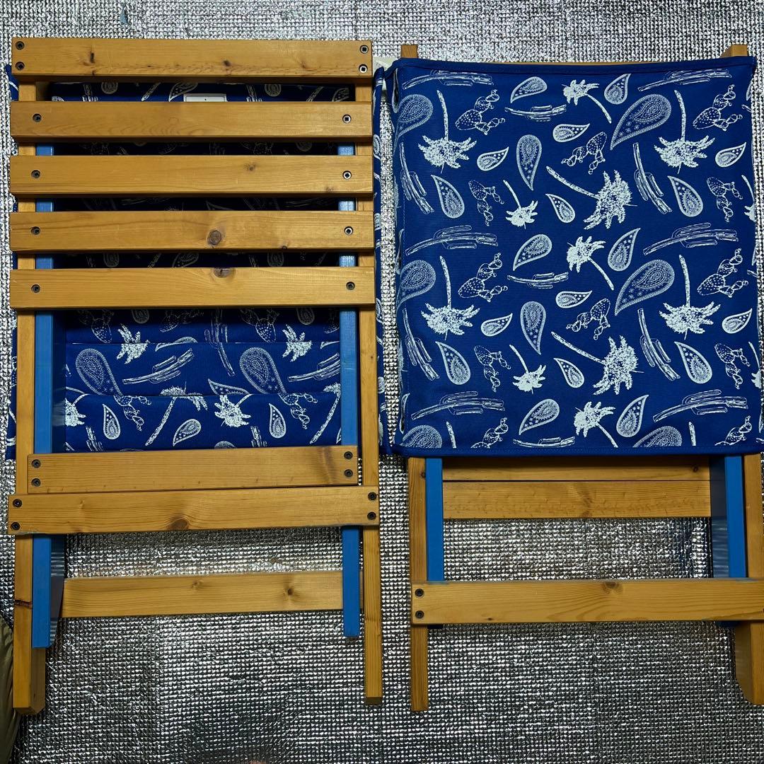 アウトドア　チェア×2脚