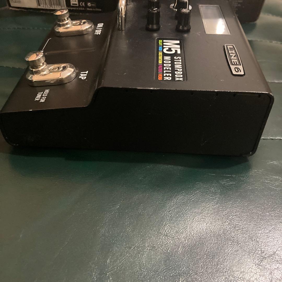 ギター LINE6 M5 Stompbox Modeler + EX1