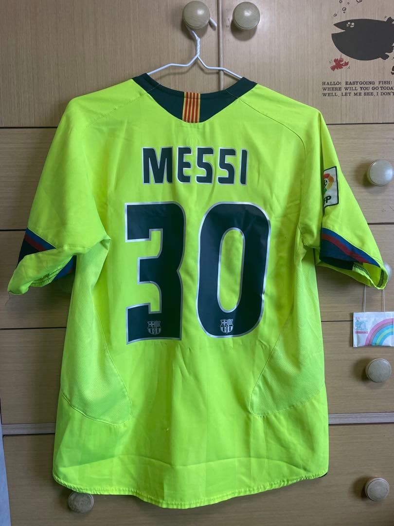 バルセロナ05/06 ユニフォームAWAY メッシ#30 アルゼンチンスペイン