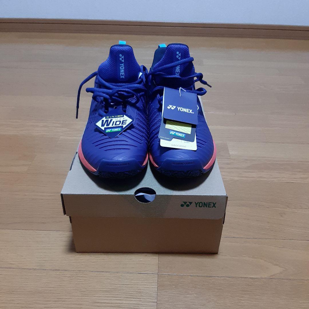 ヨネックス　テニスシューズ　ソニケージ３ワイド オムニ、クレーコート用　２６cm