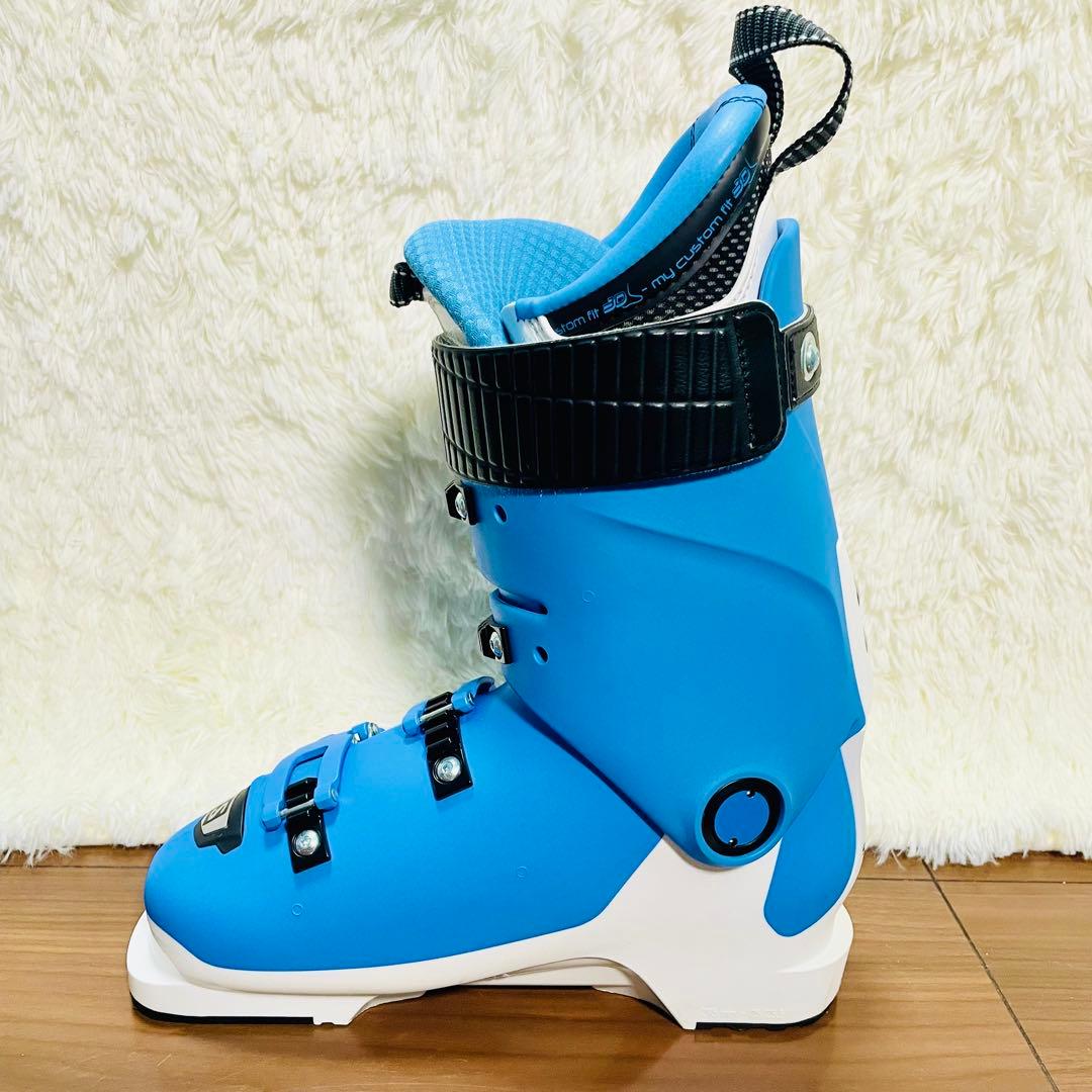 超美品　SALOMON X MAX 120 RACE ブルー　スキーブーツ