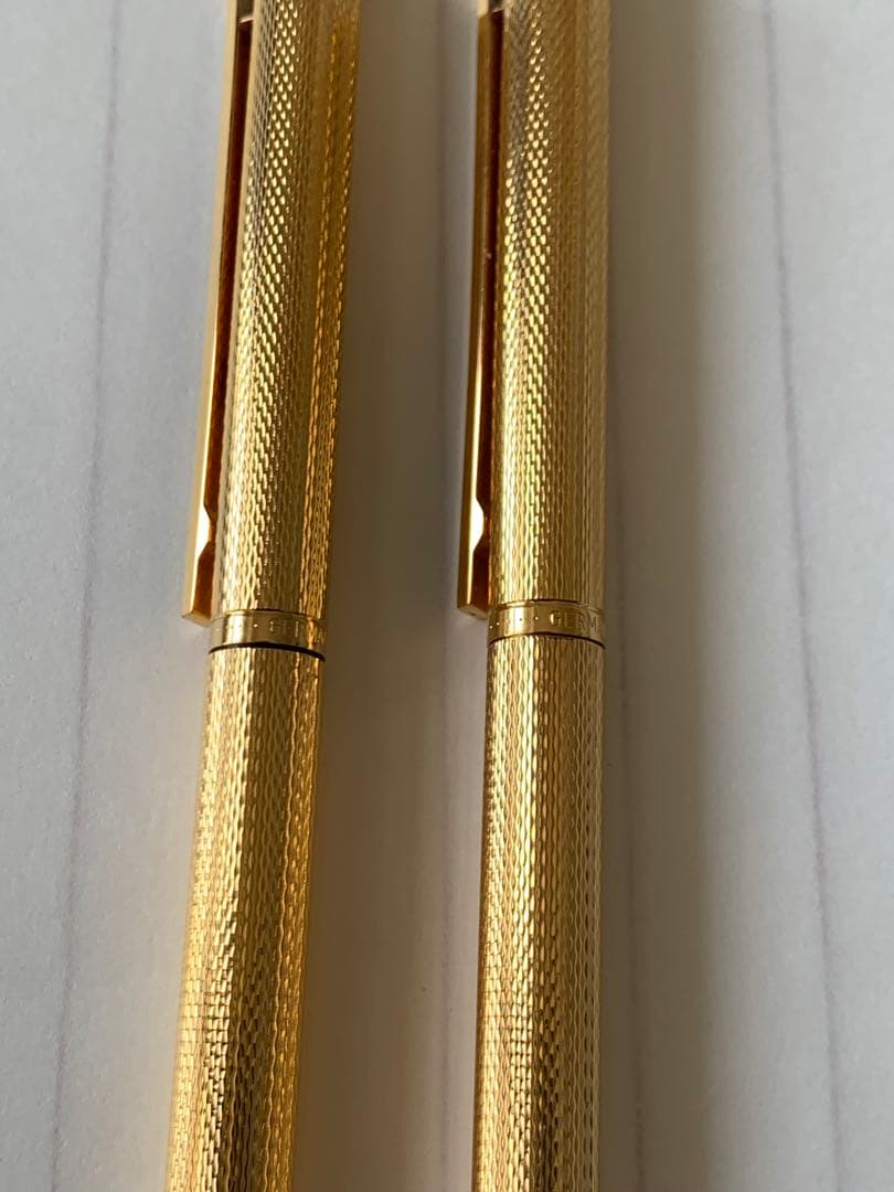 Dunhill（ダンヒル） ゴールド ボールペン・シャープペンシル セット