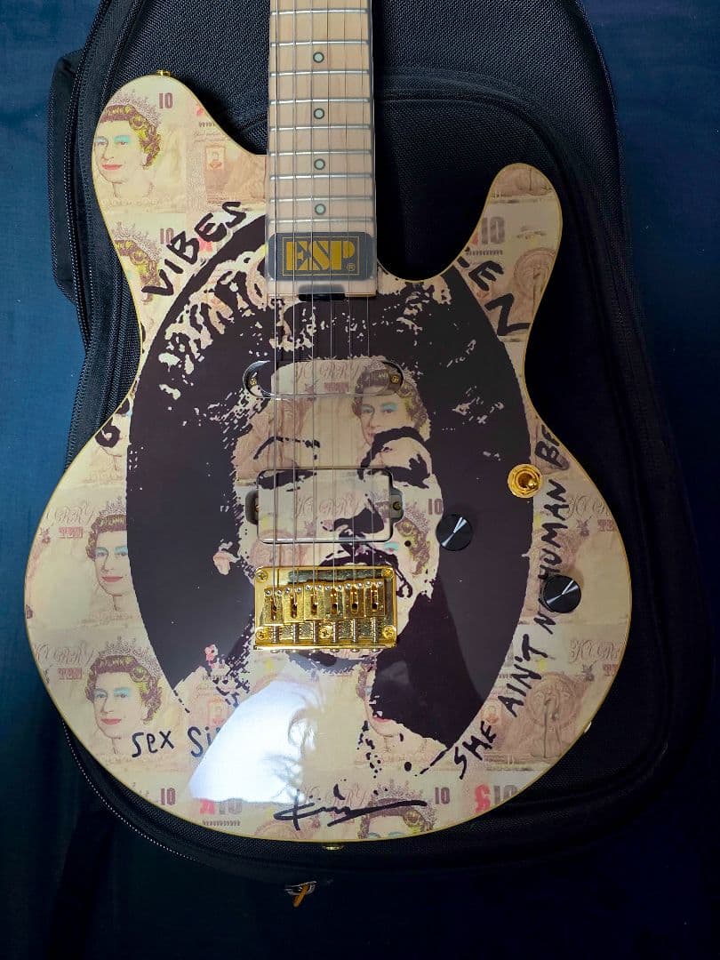 STELLA GEAR GLAMBELLY GUITAR　ESP tetsuya