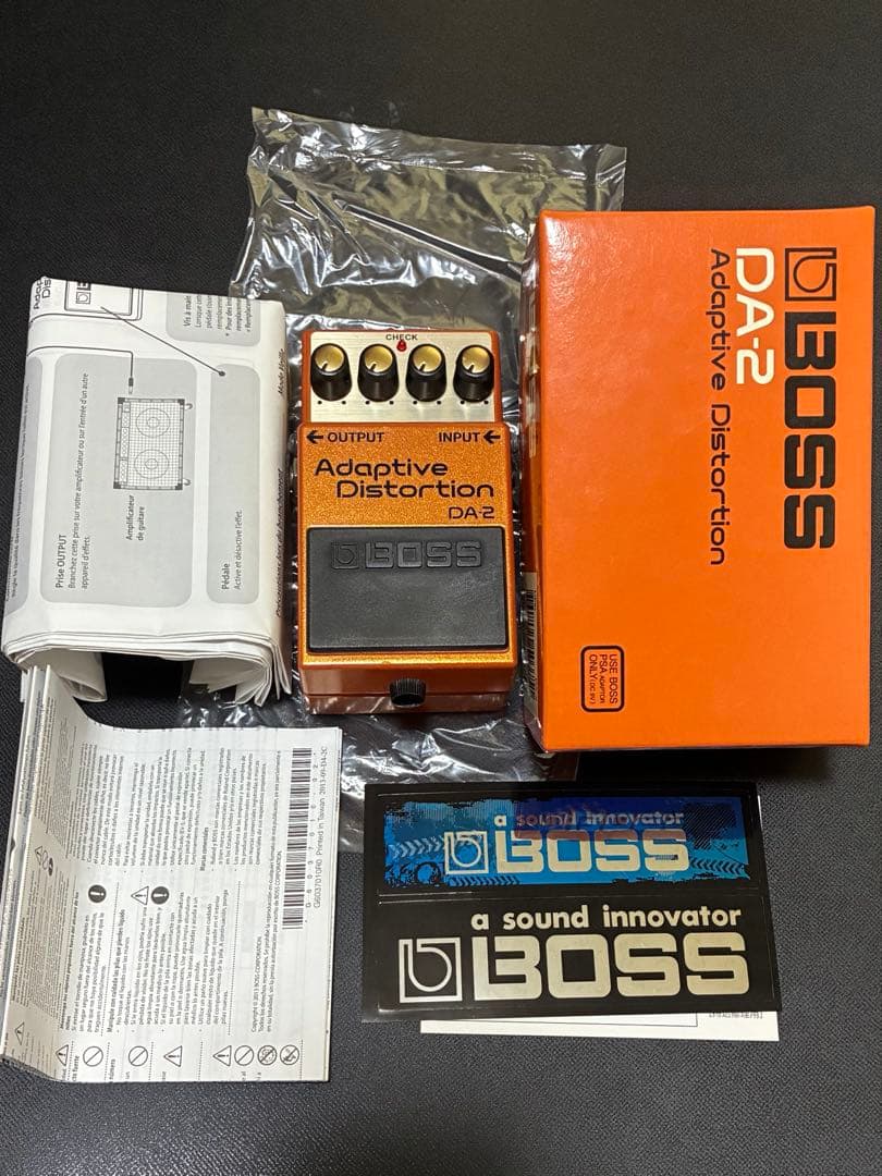 ギター boss da-2 adaptive distortion