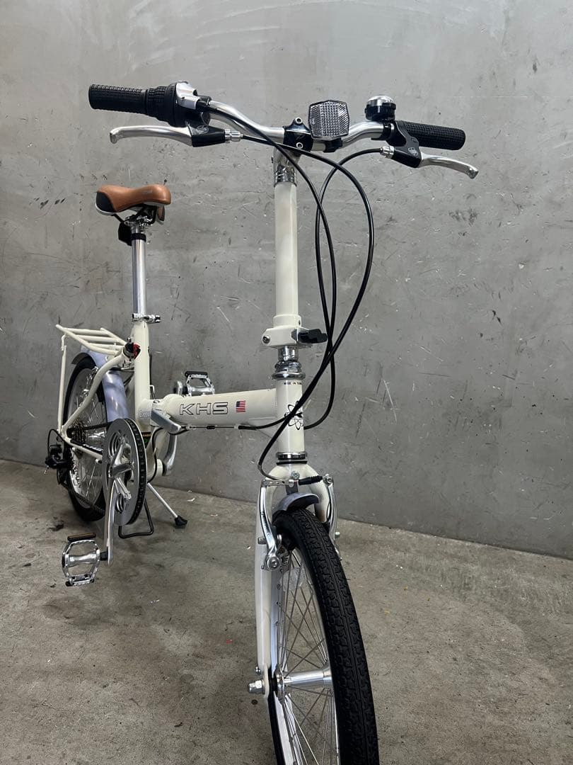 折りたたみ自転車　KHS CAPPUCCINO 18インチ クロモリ　KHS
