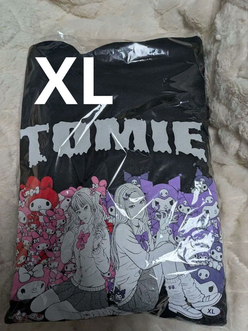 伊藤潤二×サンリオ ジップパーカー ギャル富江・マイメロディ＆クロミ XL