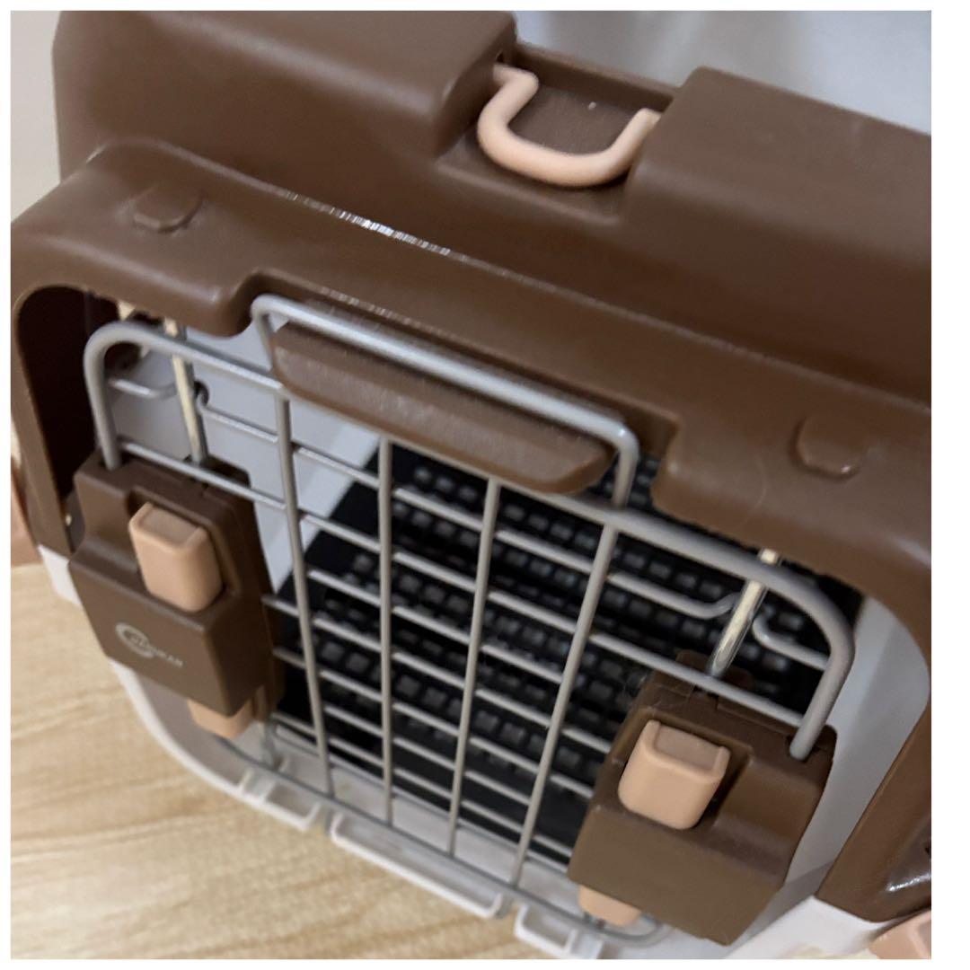 専用カバー付き マルカン２ドアキャリーS うさぎ ネコ 犬 クレート 防災 帰省