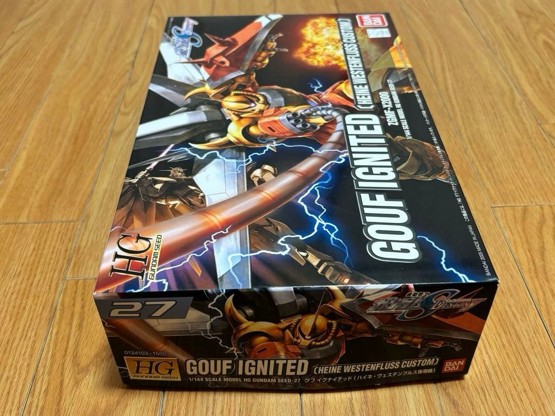 【未開封】HG 1/144 グフイグナイテッド ハイネ・ヴェステンフルス専用機