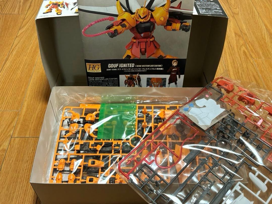 【未開封】HG 1/144 グフイグナイテッド ハイネ・ヴェステンフルス専用機