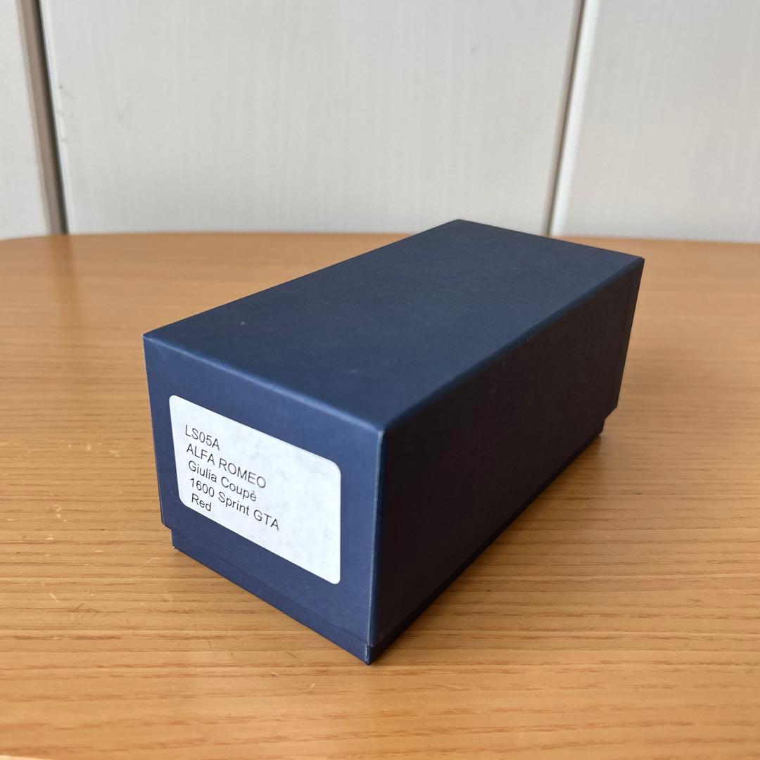 メイクアップ 1/43 ルックスマート アルファロメオ 1600 GTA レッド