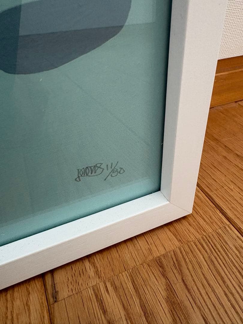 MOTAS モータス Hidden ジークレープリント 額装 真作 EDサイン入