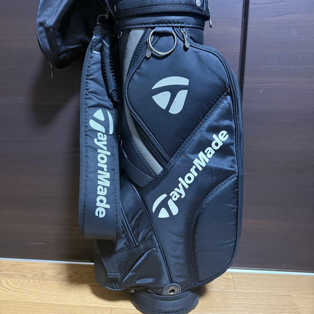 TaylorMade キャディバッグ ゴルフバッグ ブラック