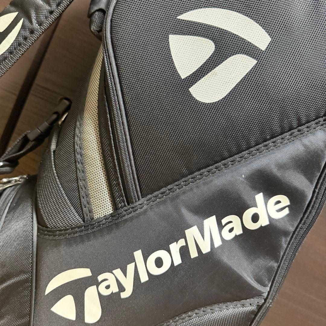 TaylorMade キャディバッグ ゴルフバッグ ブラック