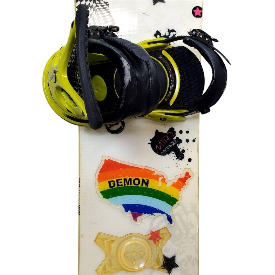 NITRO スノーボード 149cm バートン ビンディング S/M ケース付