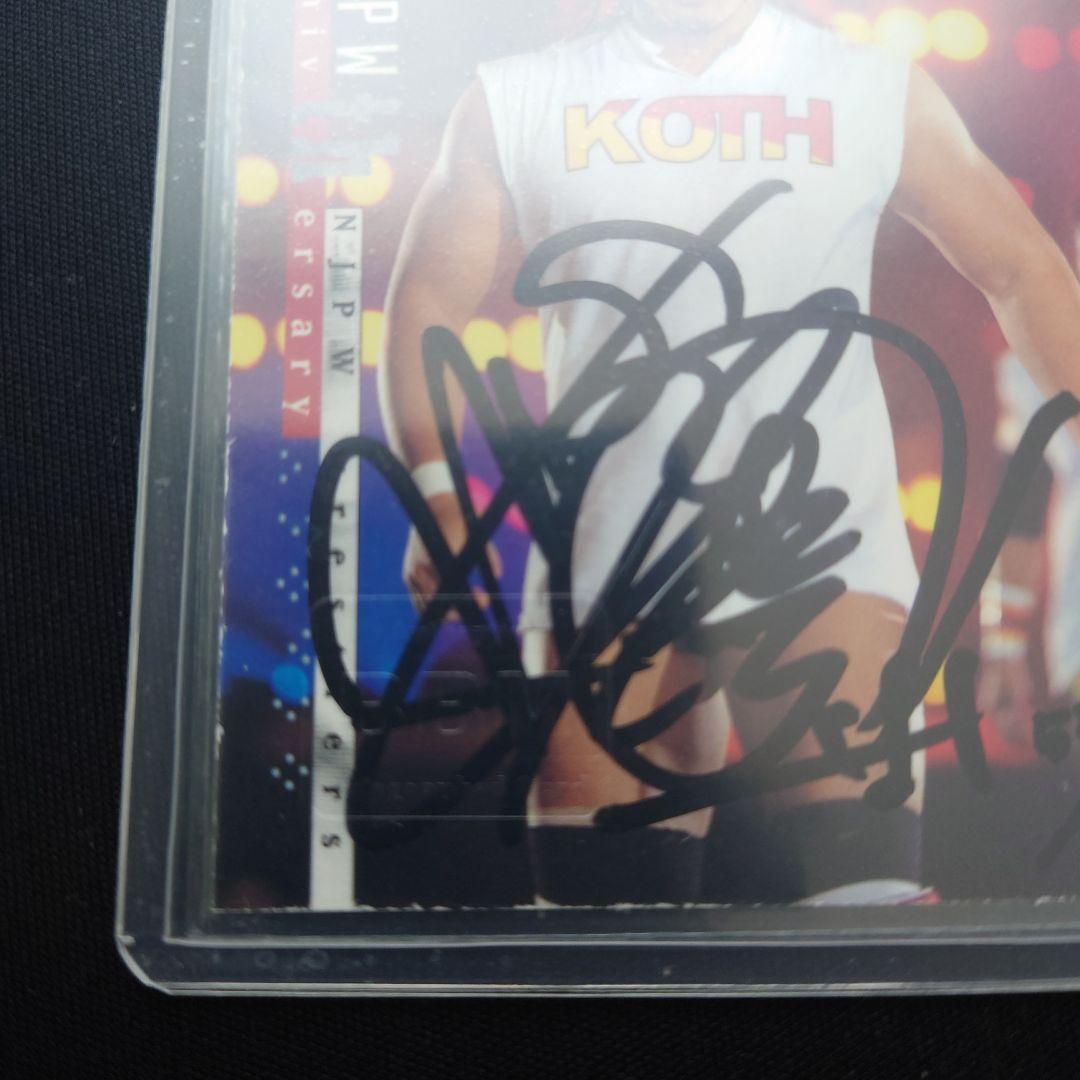 BBM2002 新日本プロレス 棚橋弘至 120枚限定 直筆サインカード