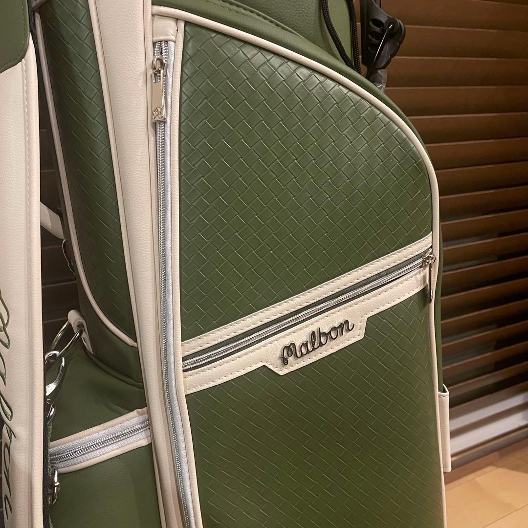 【即発送】MALBON マルボンゴルフ キャディバッグ ゴルフバッグ グリーン緑