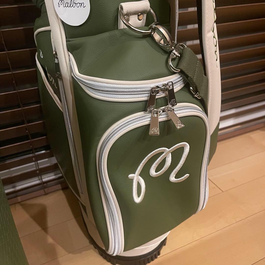 【即発送】MALBON マルボンゴルフ キャディバッグ ゴルフバッグ グリーン緑