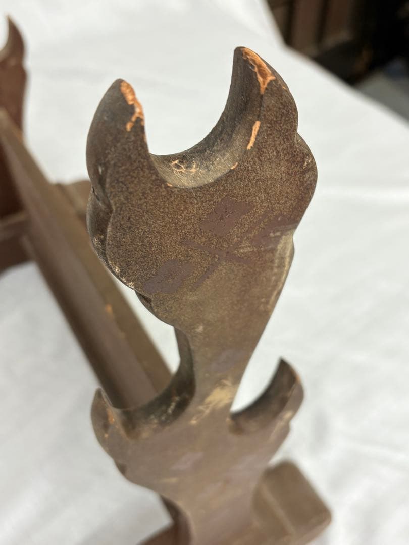 刀掛け 3本掛け 刀置き 武具 三本掛け 螺鈿