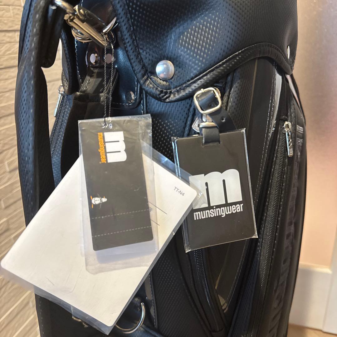 g*n様 マンシングウェア ブラックキャディバッグ《新品未使用》